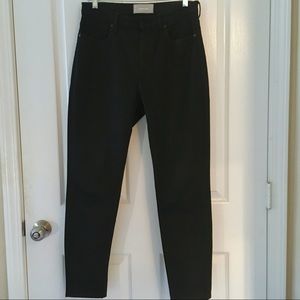 Everlane High Rise Skinny Jeans - Black